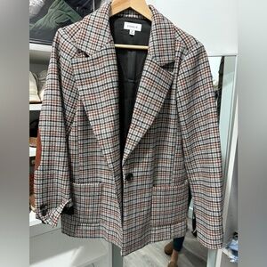 Evereve plaid blazer